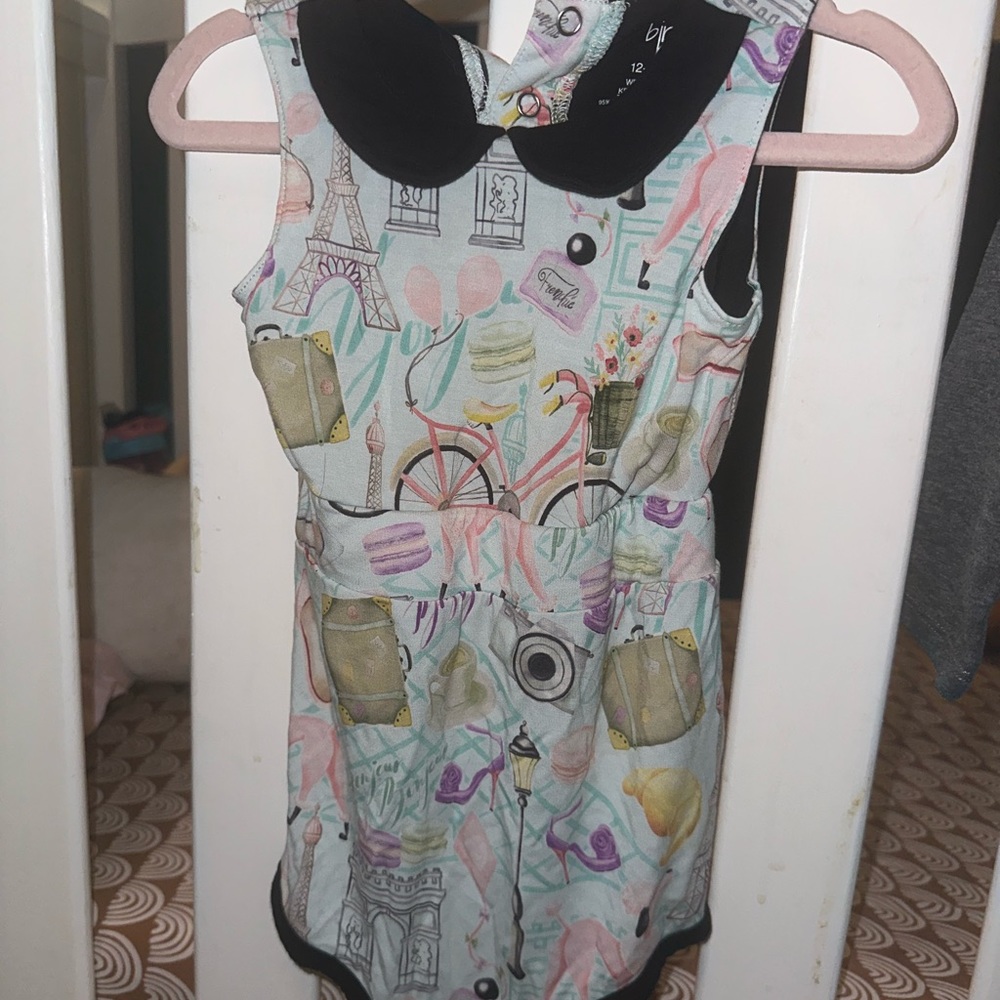 Birdie Bean Bamboo Paris Romper 12-18m